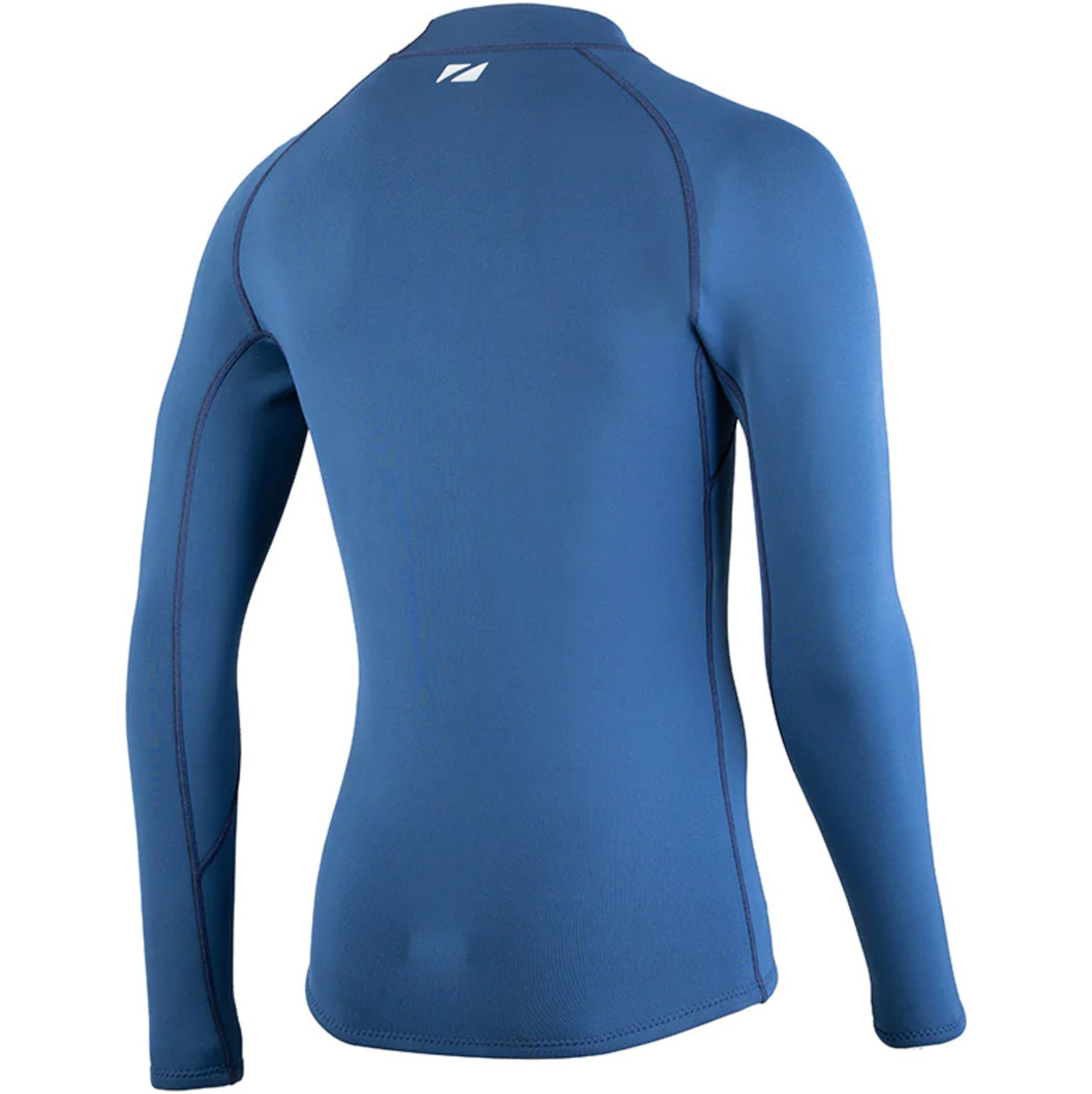 2024 Zone3 Mens Yulex Long Sleeve Swim Top NA23MYT103 Navy Wetsuit Tops Shorts Wetsuit Outlet